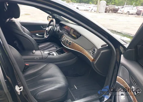 2014 Mercedes-Benz S 550 4Matic из США, поврежденный, VIN WDDUG8FB8EA067537